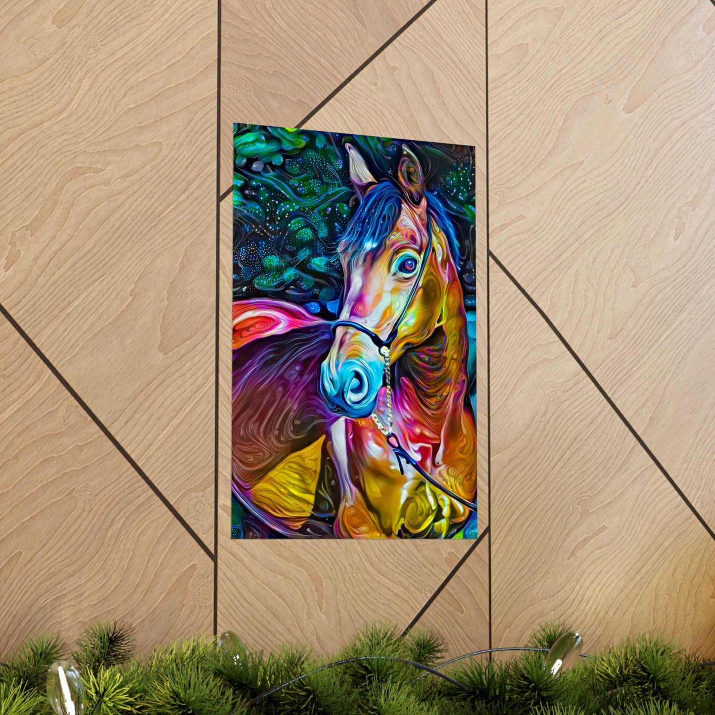 Unlimited Horse Power! Premium Matte vertical posters