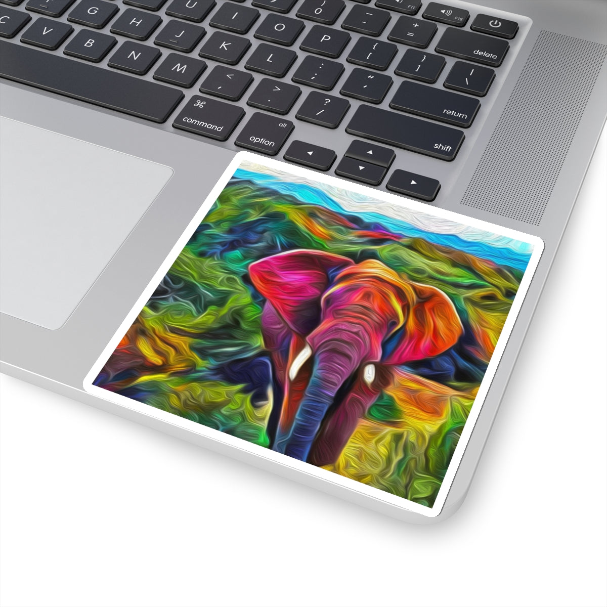 Galaxy Frog Elephant Kiss-Cut Stickers