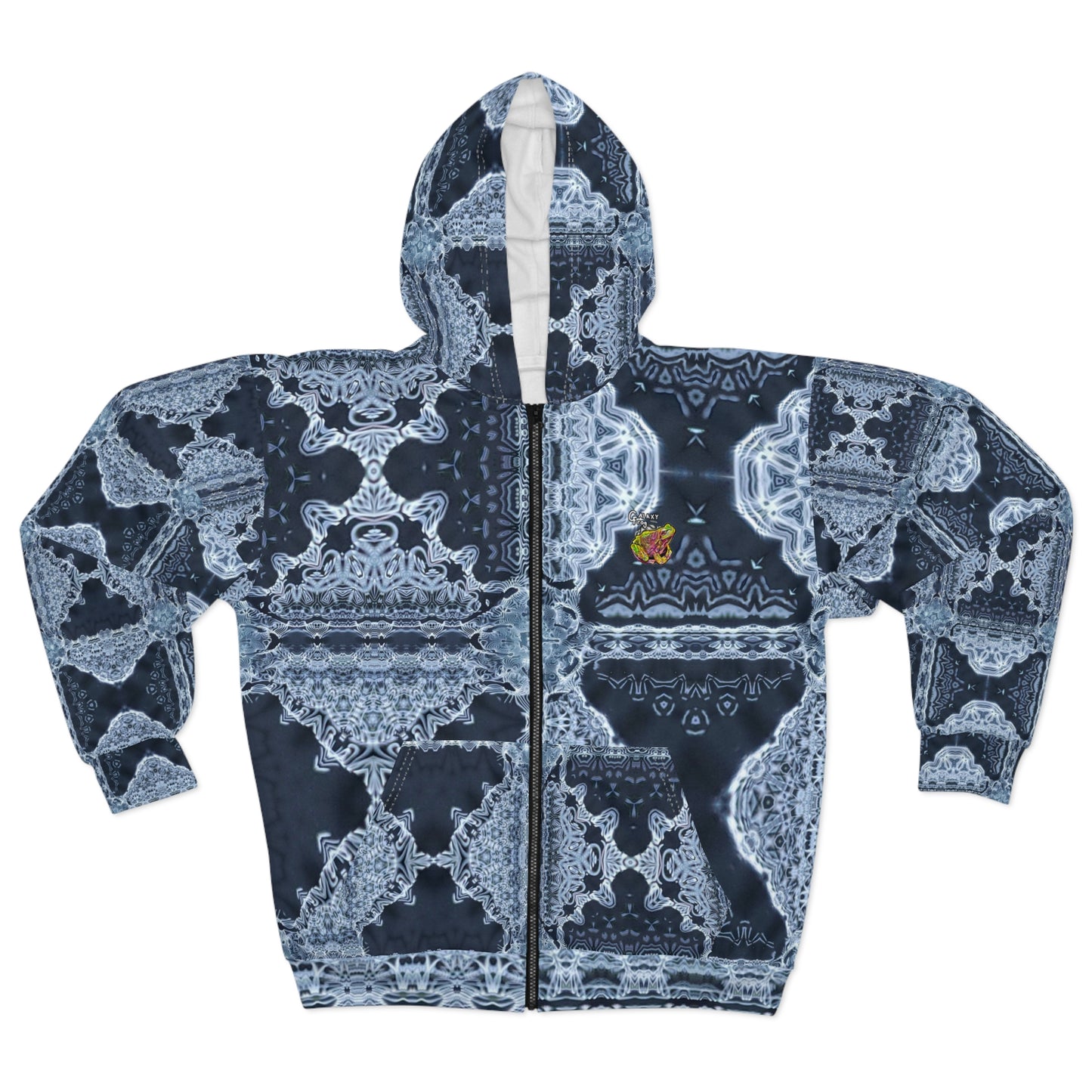 Galaxy Frog Cymadelic Navy Blue Hoodie