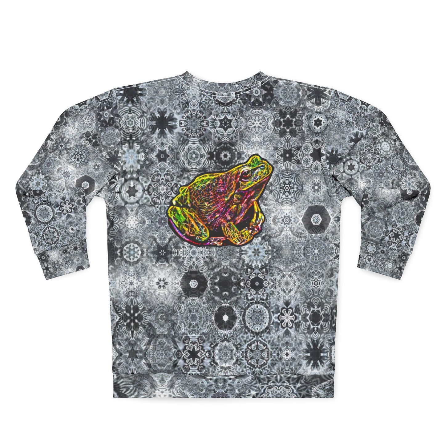 Galaxy Frog Cymatics AOP Unisex Sweatshirt