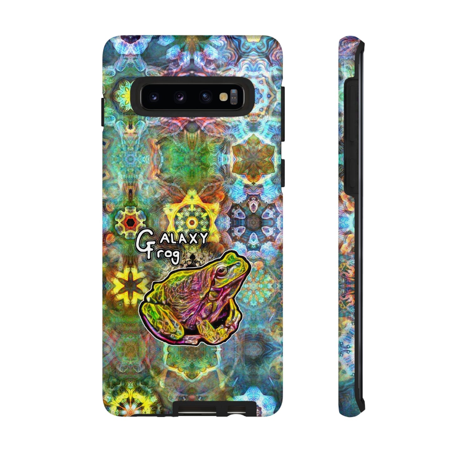 Galaxy Frog Fractal Cymagic Kaleidoscape Phone Cases