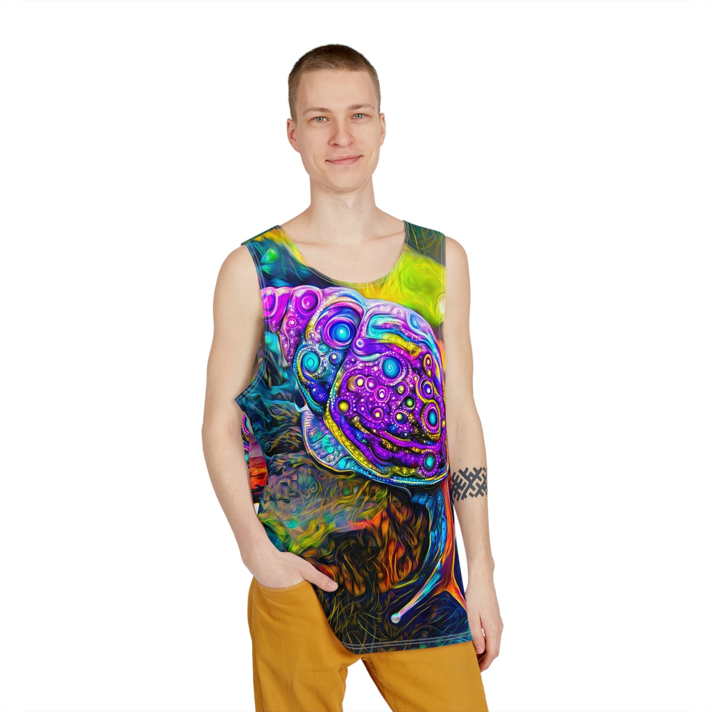 Copy of Galaxy Frog - Psychedelic Snail - Men's Tank (AOP)