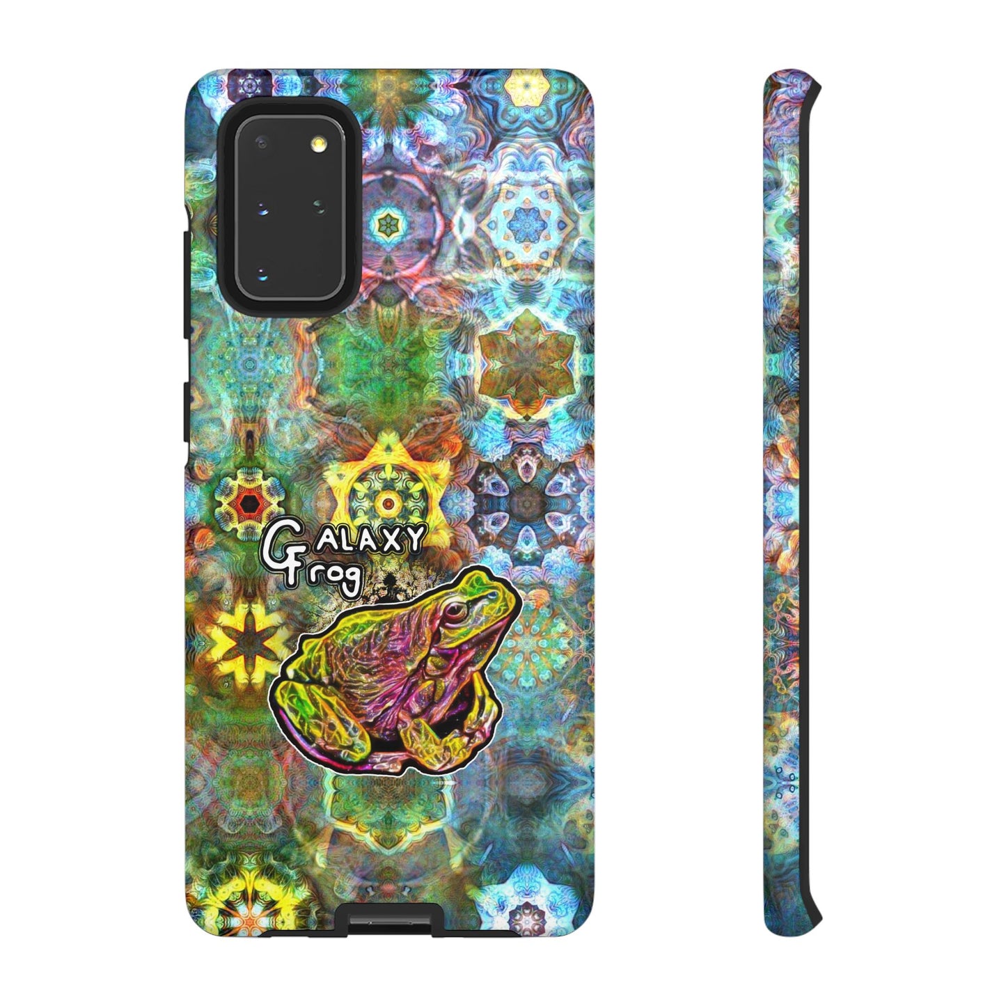 Galaxy Frog Fractal Cymagic Kaleidoscape Phone Cases