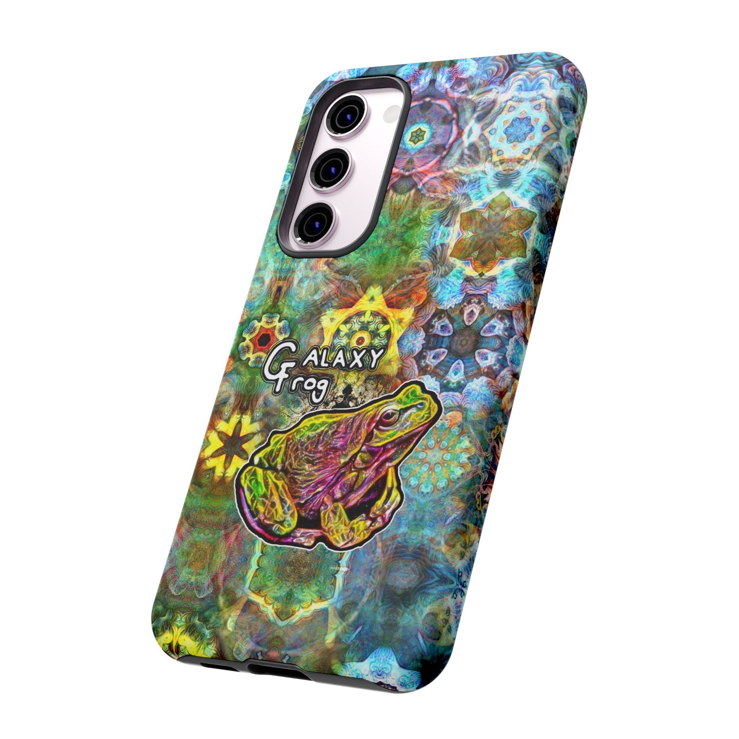 Galaxy Frog Fractal Cymagic Kaleidoscape Phone Cases