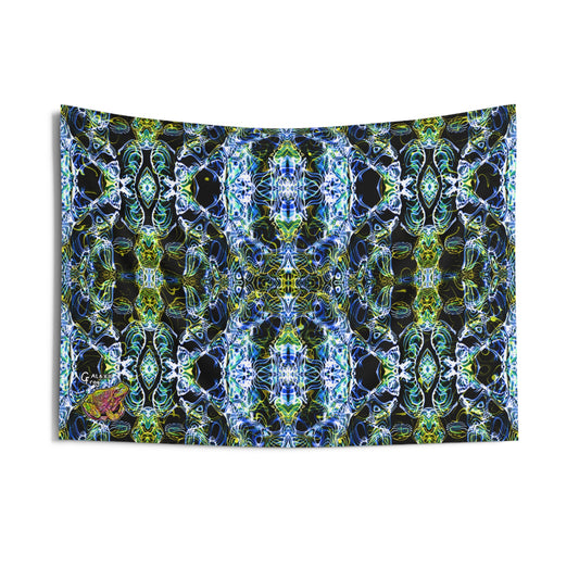 Xylem Phloem Living Water L5S1 Cymatics Galaxy Frog Wall Tapestry