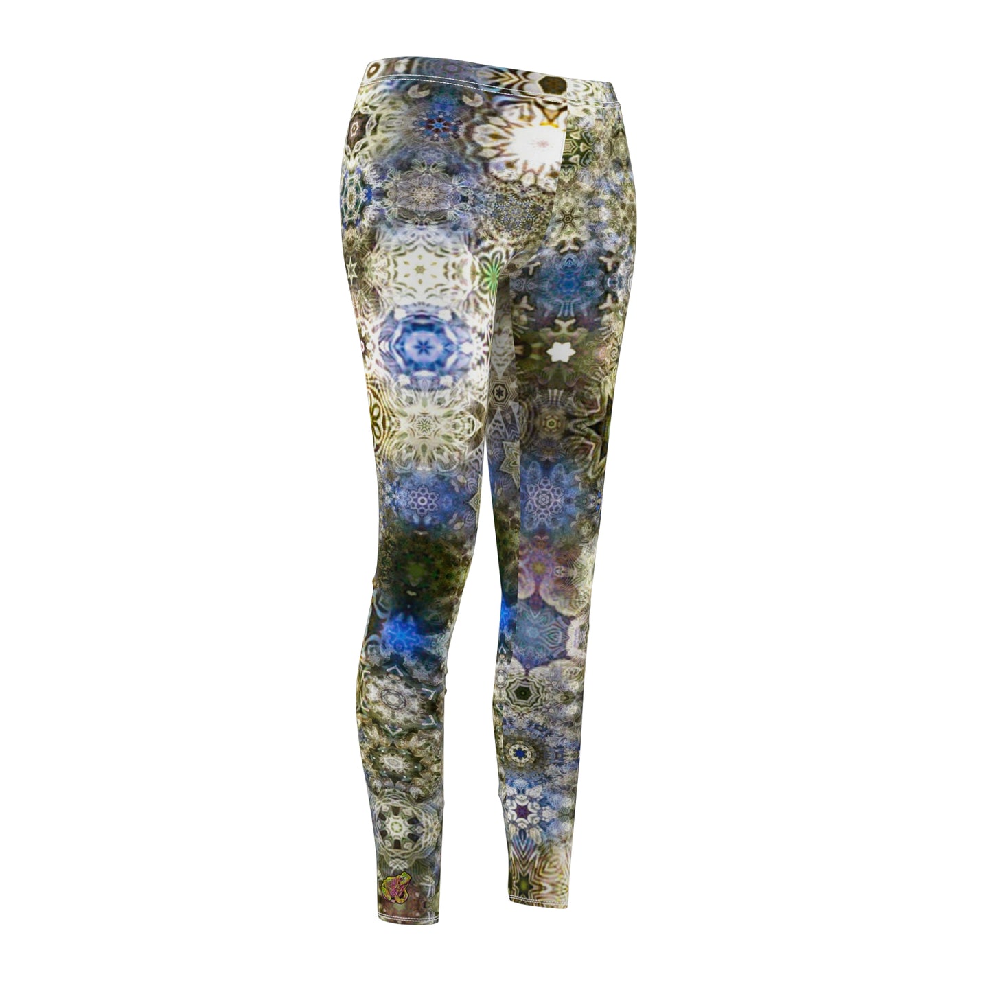 Galaxy Frog Women's Cut & Sew Casual Cymatics Leggings