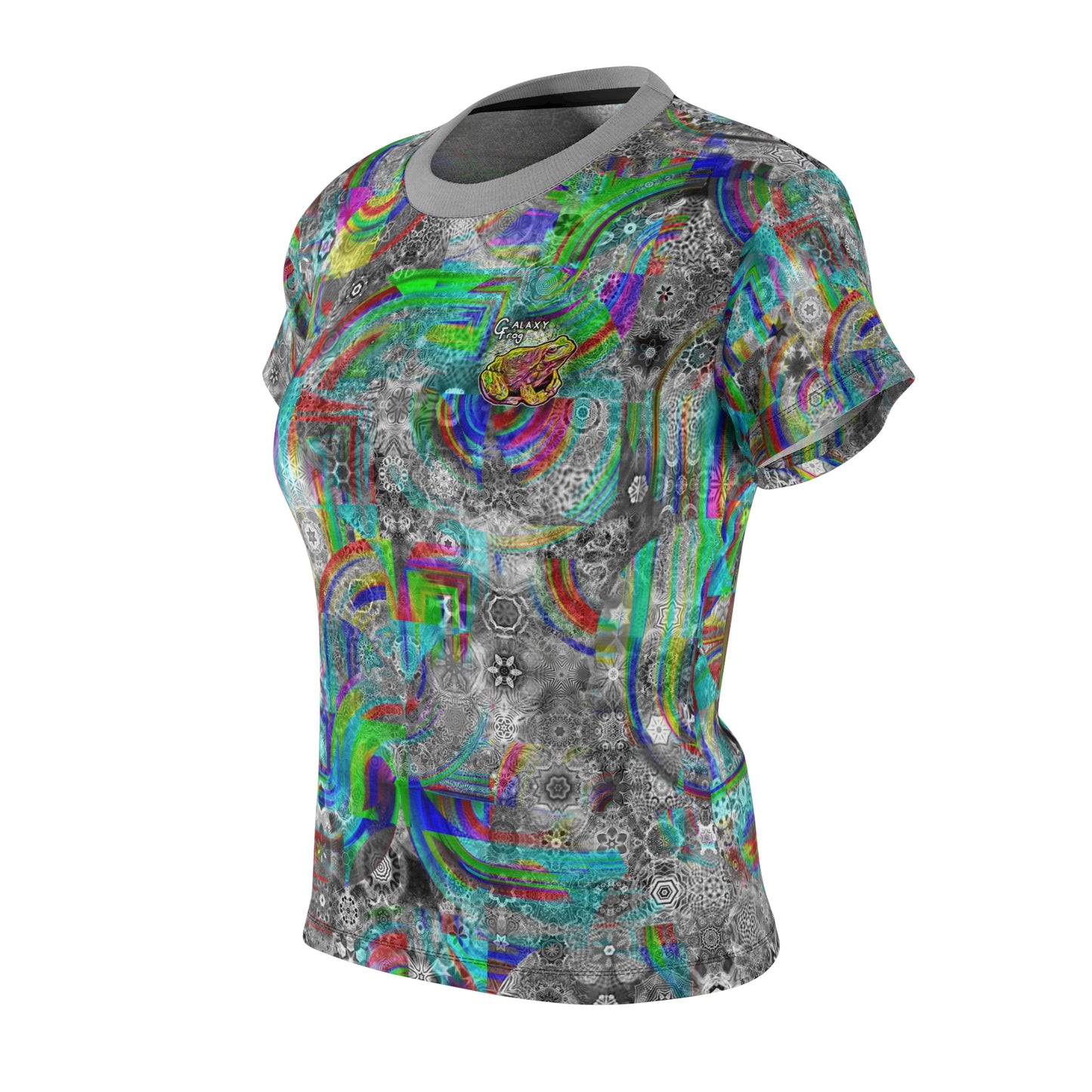 Galaxy Frog Cymatics Women's Fashion T 0001