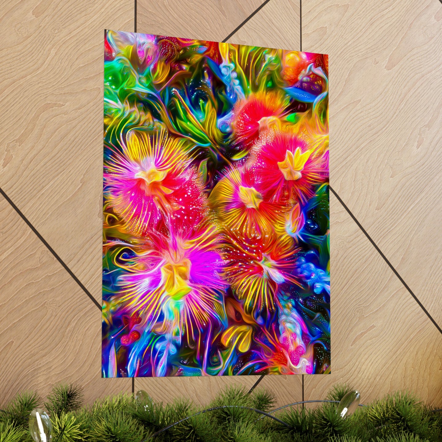 True Love Never Changes Flower Premium Matte vertical posters