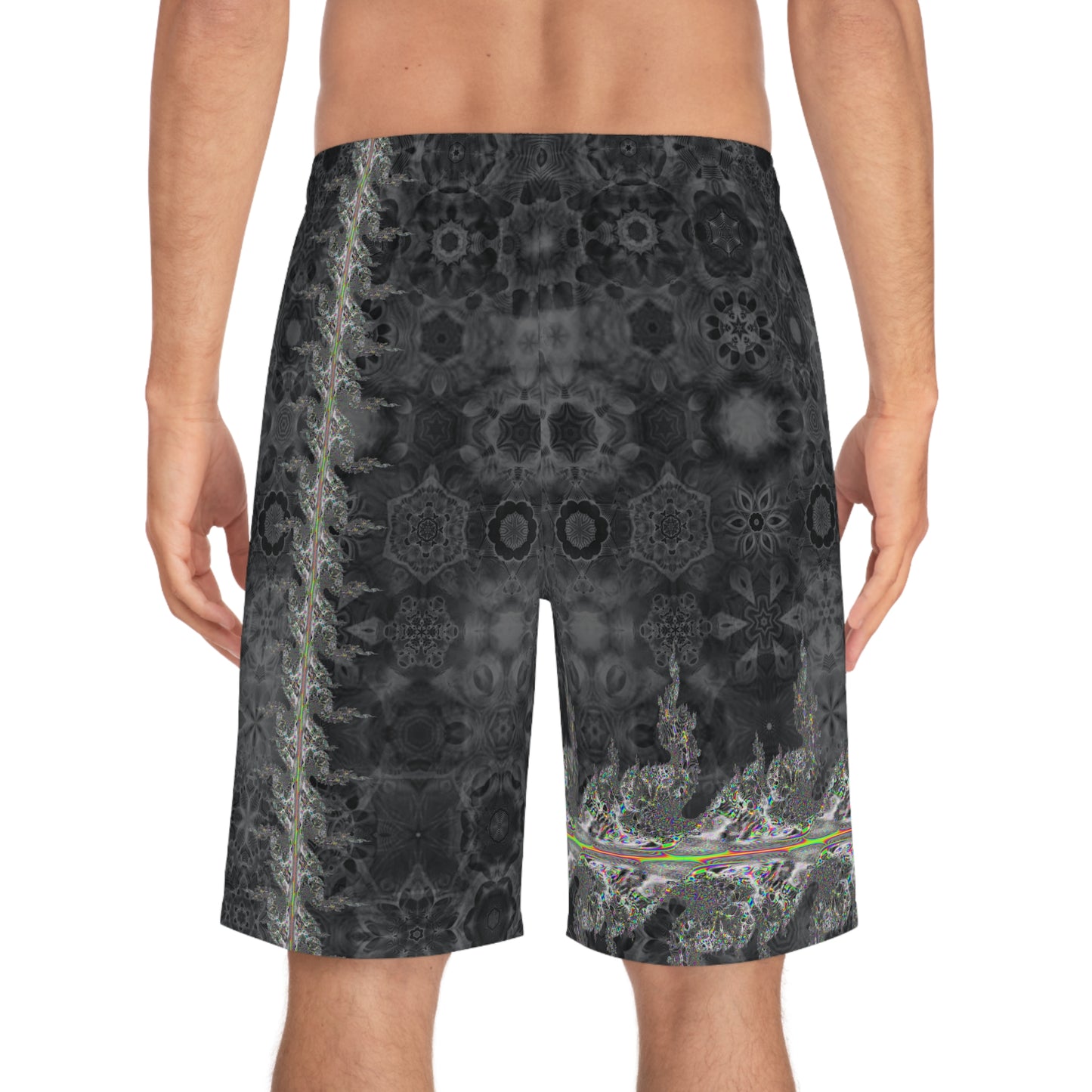 Galaxy Frog Fractal Cymagic Kaleidoscape Shorts