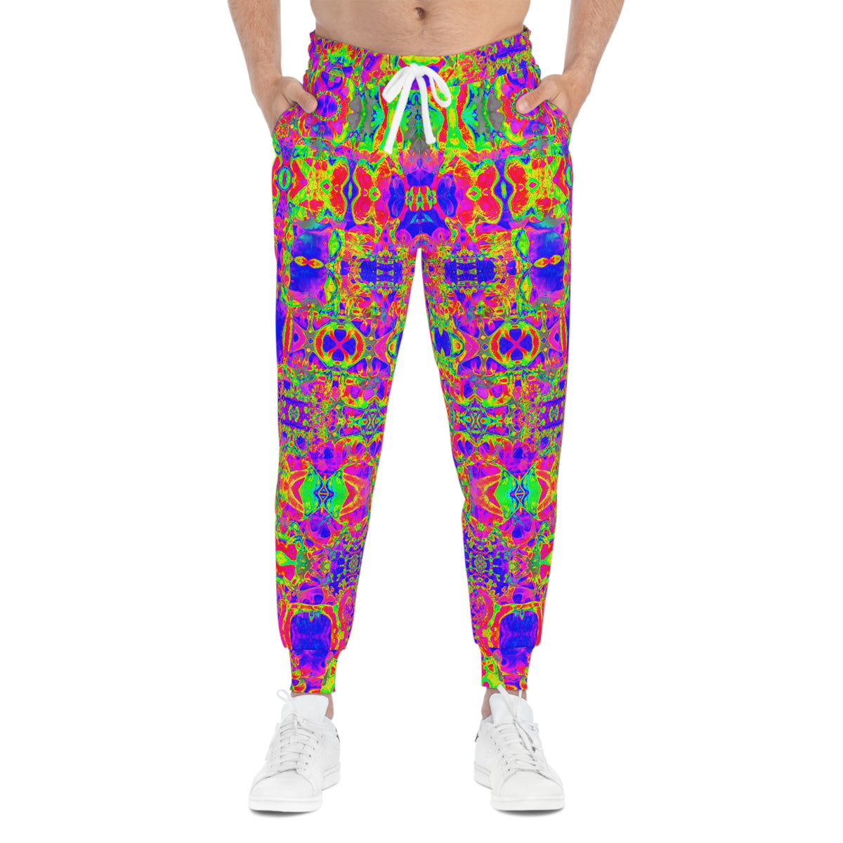 Copy of Galaxy Frog Cymadelic Kaleidoscape Athletic Joggers (AOP)