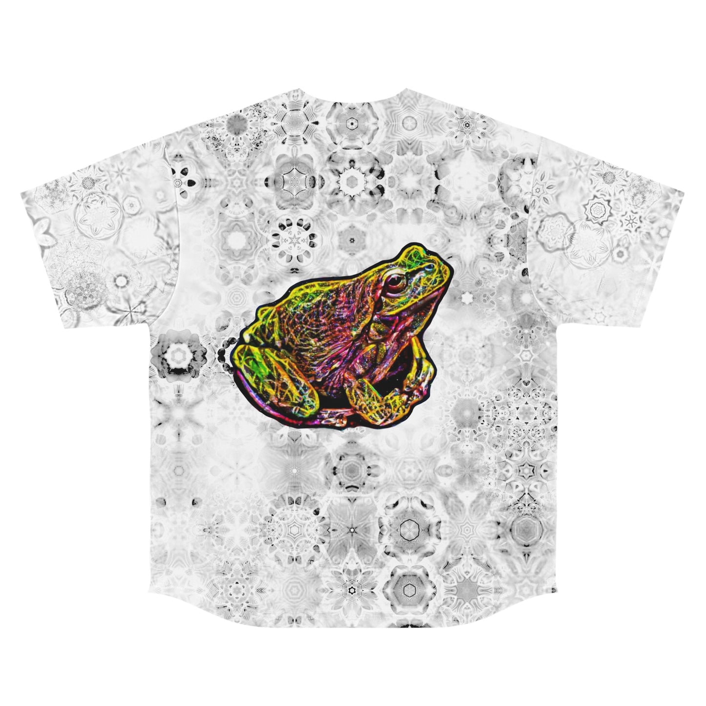 Men's  Galaxy Frog Cymatics Baseball Jersey