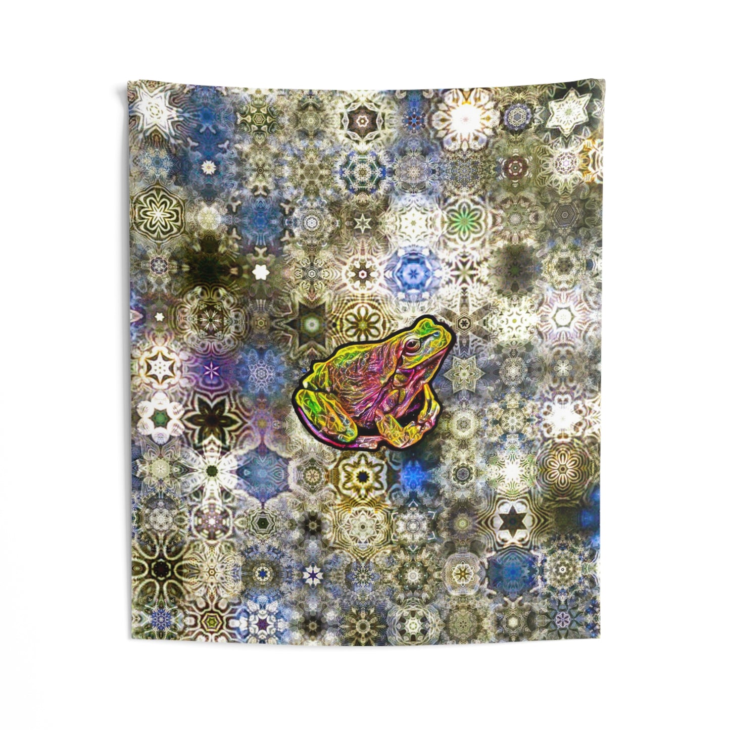 Galaxy Frog Indoor Wall Tapestries