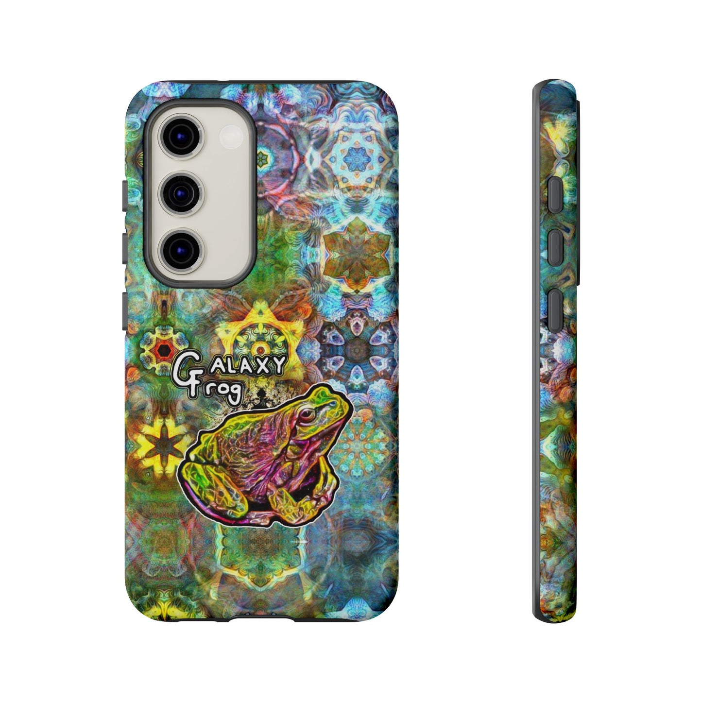 Galaxy Frog Fractal Cymagic Kaleidoscape Phone Cases