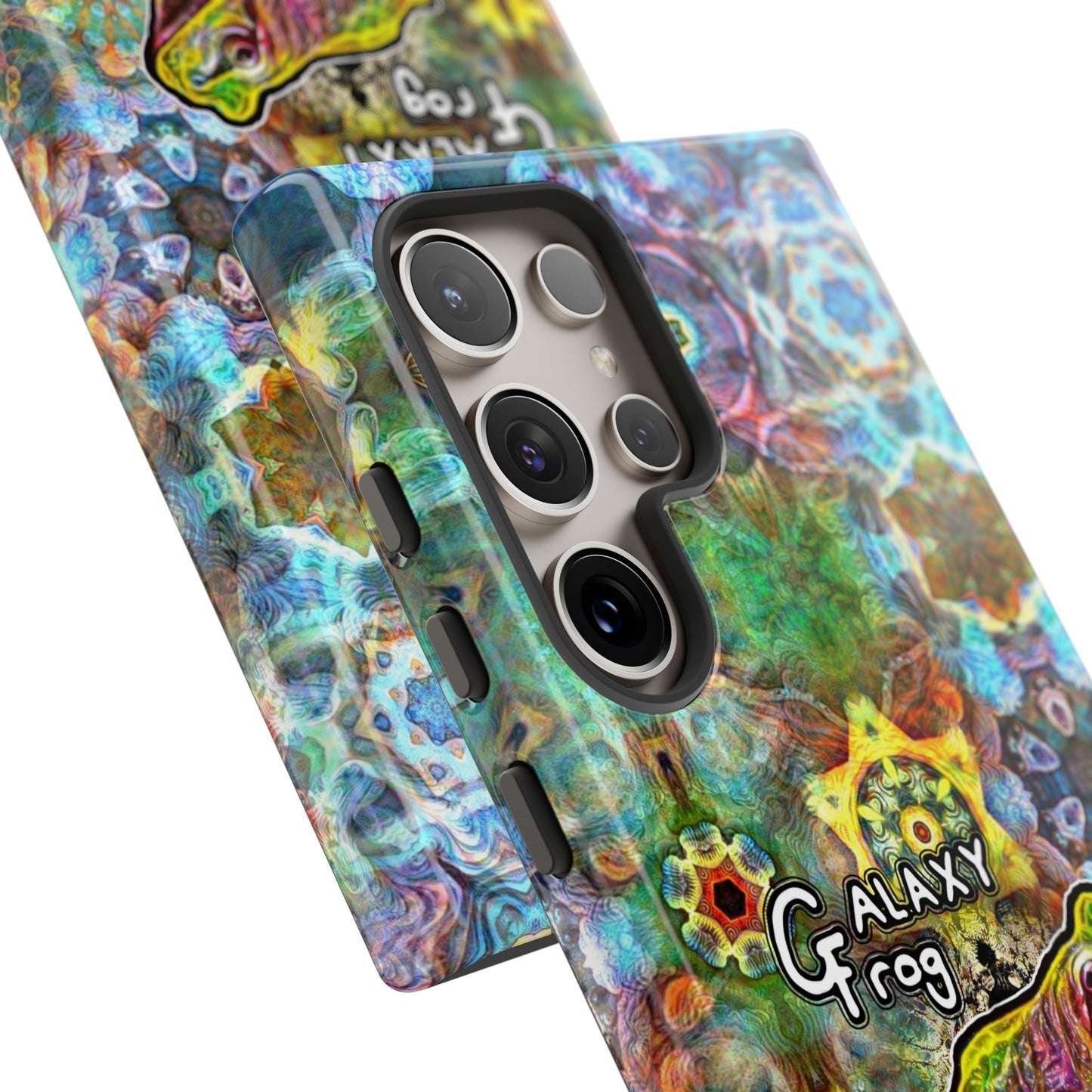 Galaxy Frog Fractal Cymagic Kaleidoscape Phone Cases