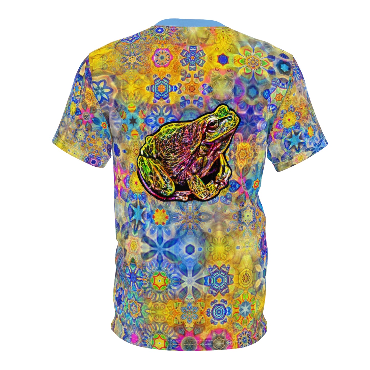 Galaxy Frog Cymatics Unisex AOP Cut & Sew Tee