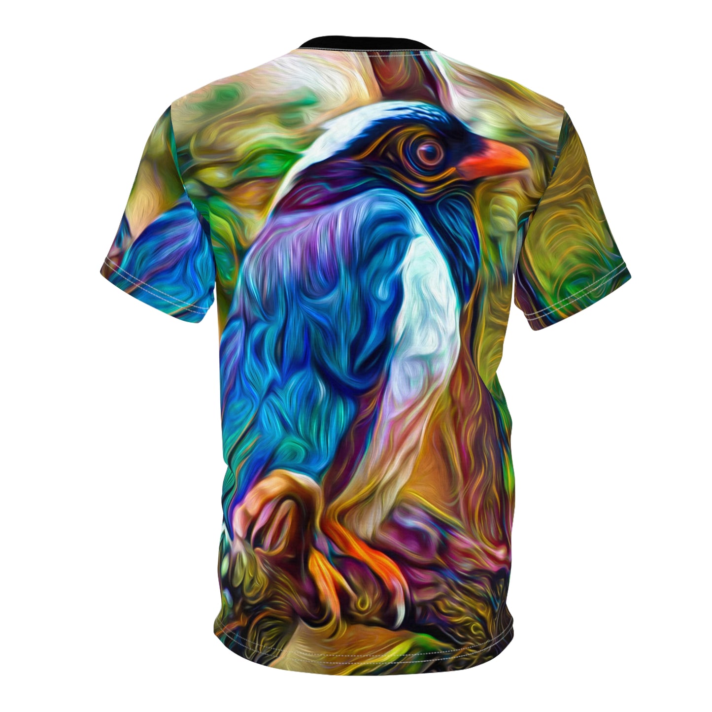 The Graceful Bluebird 🐦 Galaxy Frog T-Shirt