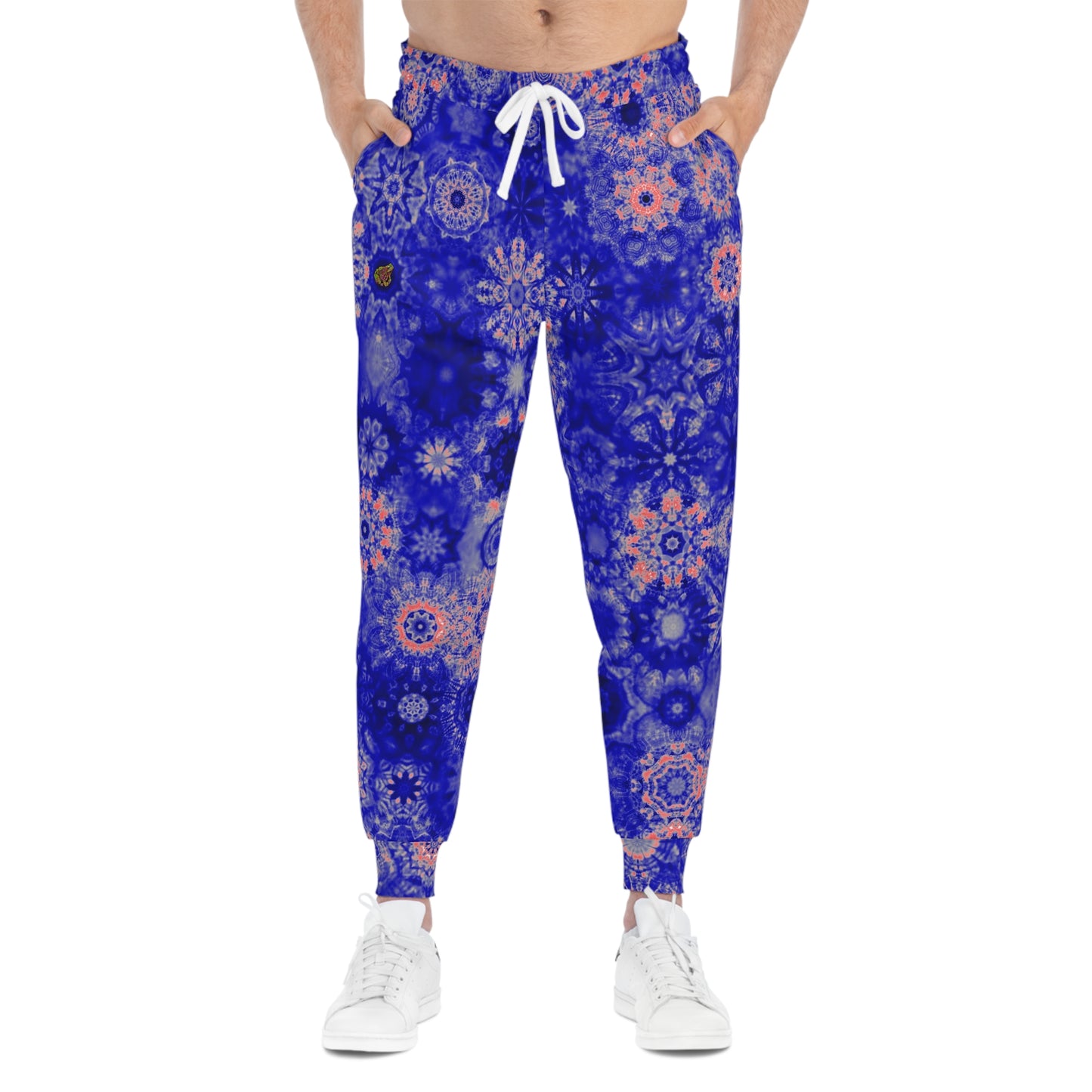 Galaxy Frog Cymatics Athletic Joggers (AOP)