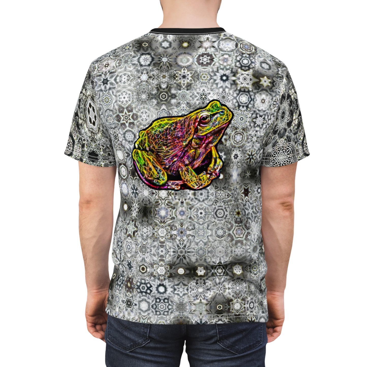 Galaxy Frog Cymatics AOP Cut & Sew Tee