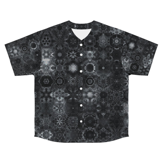 Galaxy Frog Cymatics Men's Baseball Jersey