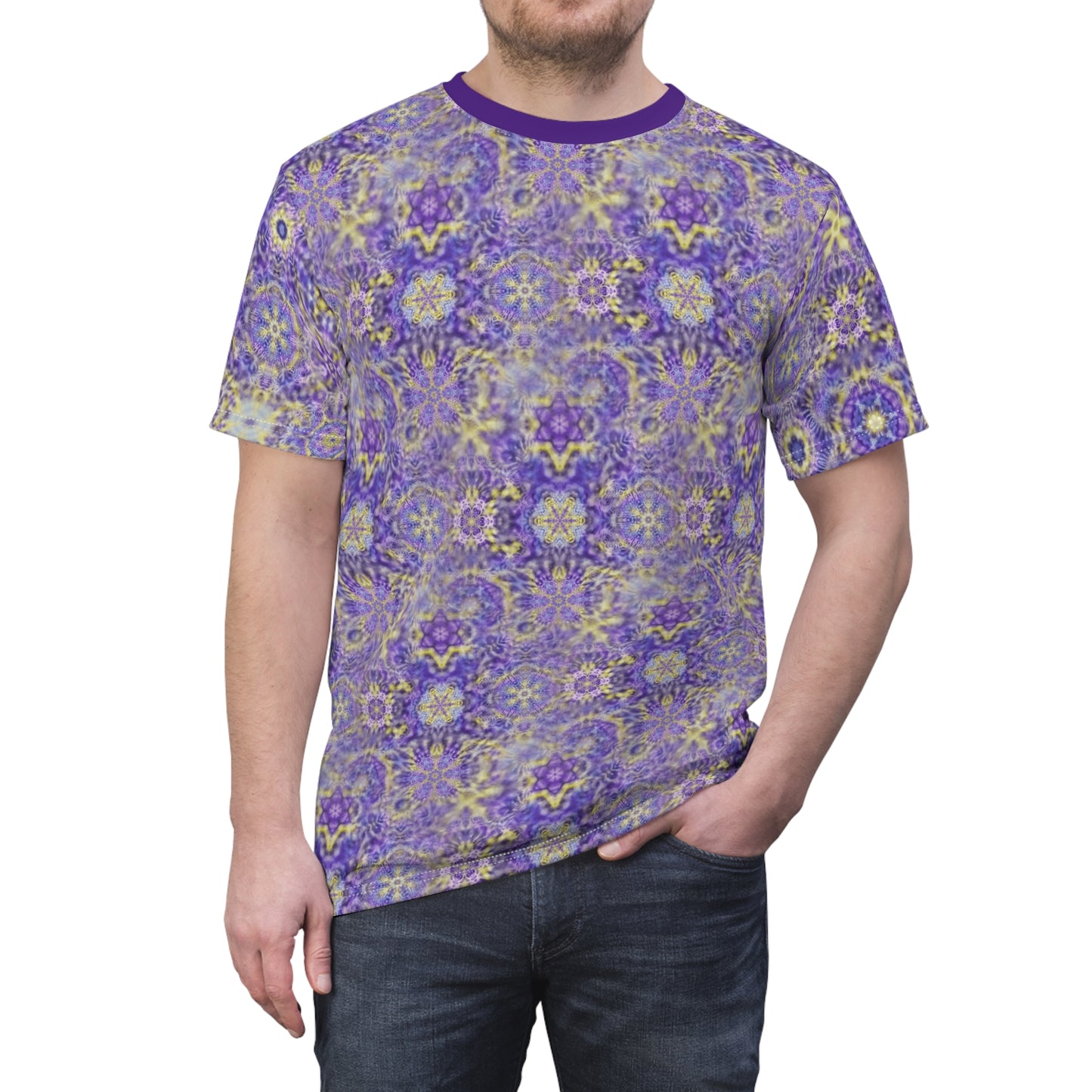 Galaxy Frog Cymatics AOP Cut & Sew Tee