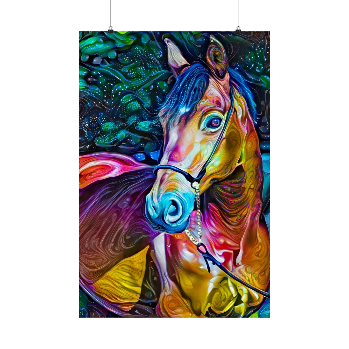 Unlimited Horse Power! Premium Matte vertical posters