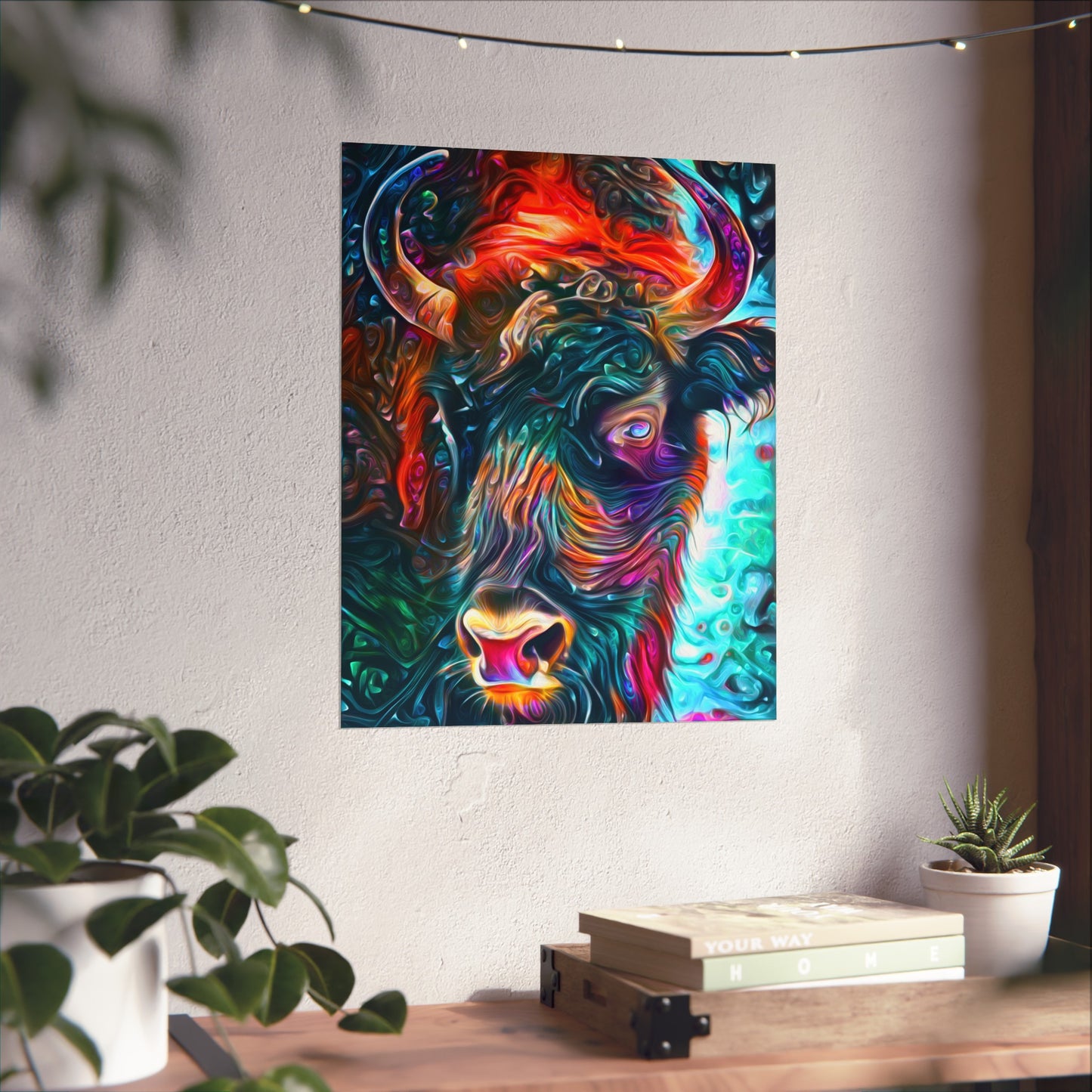 Buffalo Extravaganza Bonanza Premium Matte vertical posters