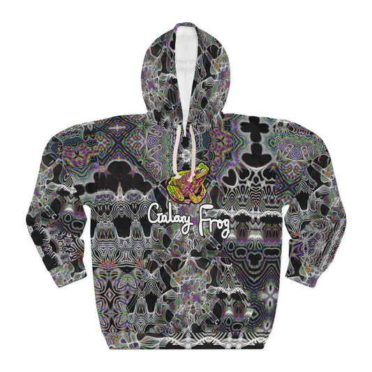 Copy of 🐸 galaxy Frog Cymatics AOP Unisex Pullover Hoodie 0001