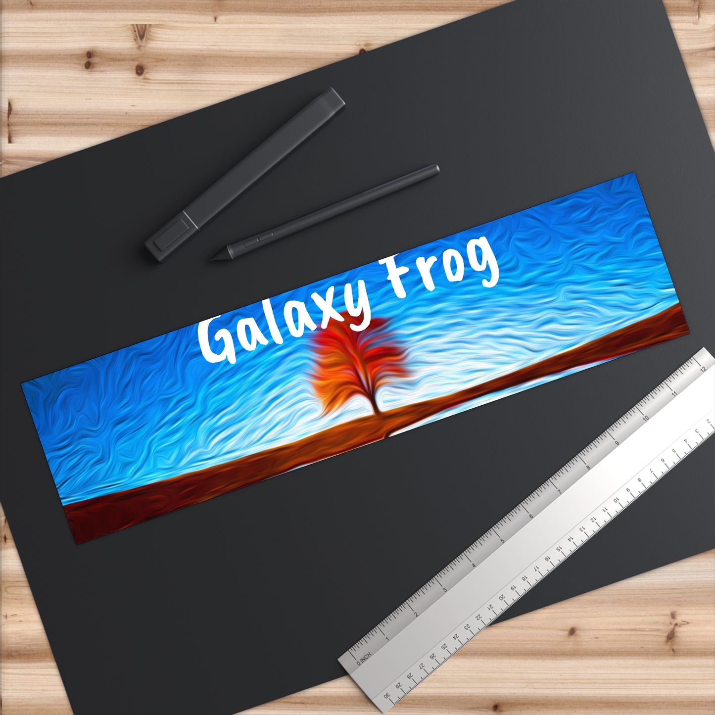 Galaxy Frog Bumper Stickers