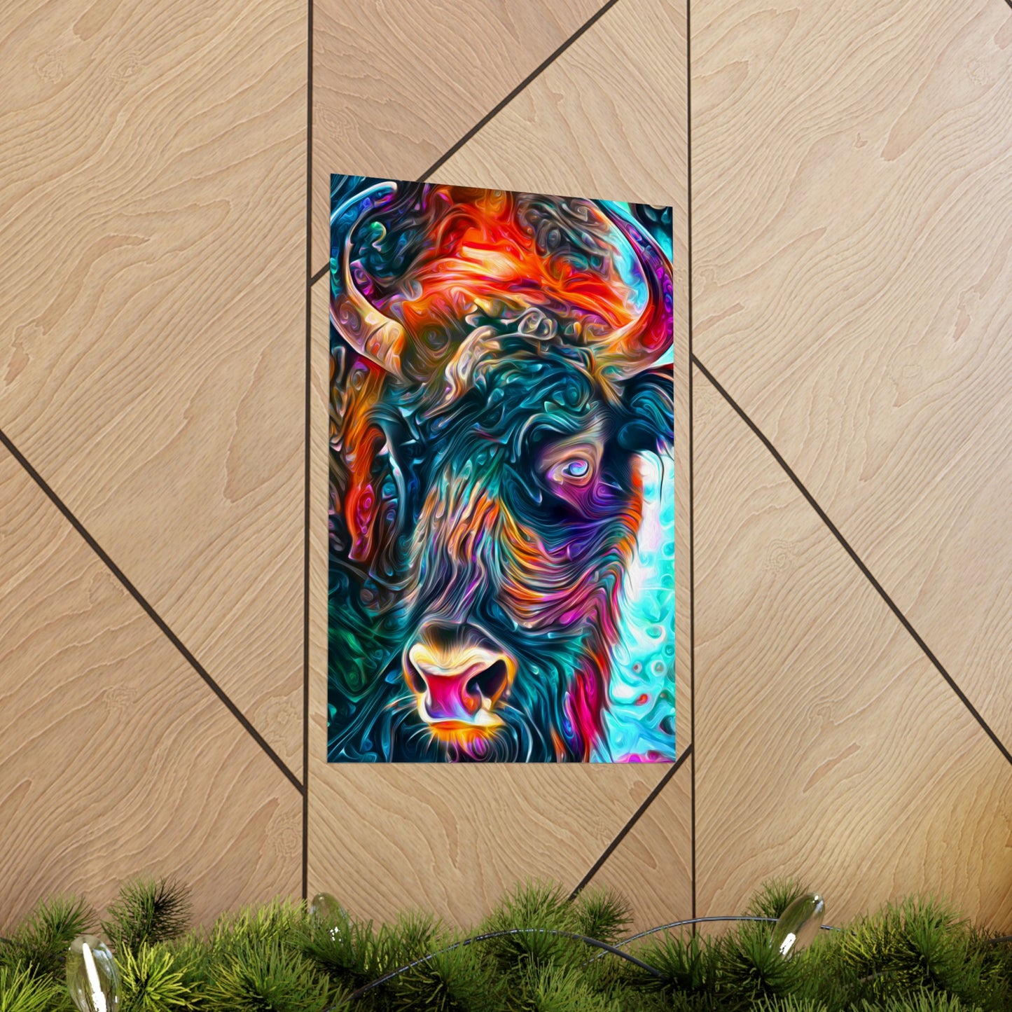 Buffalo Extravaganza Bonanza Premium Matte vertical posters