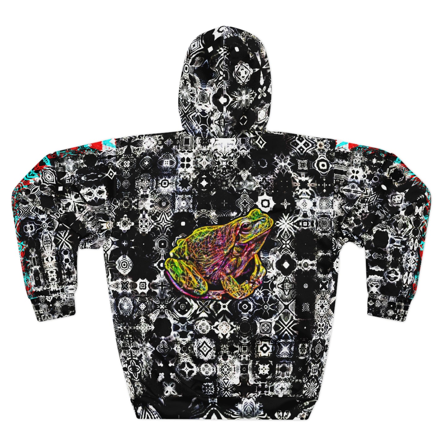 Galaxy Frog AOP Cymatics Pullover Hoodie