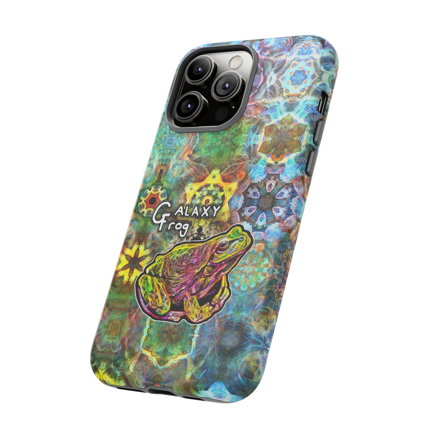 Galaxy Frog Fractal Cymagic Kaleidoscape Phone Cases