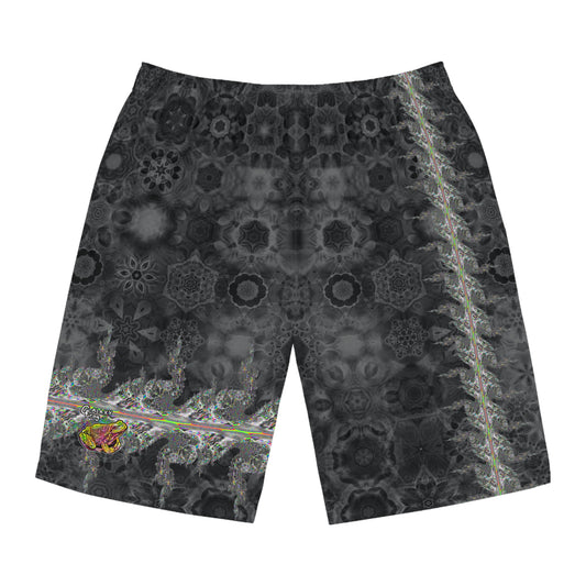 Galaxy Frog Fractal Cymagic Kaleidoscape Shorts