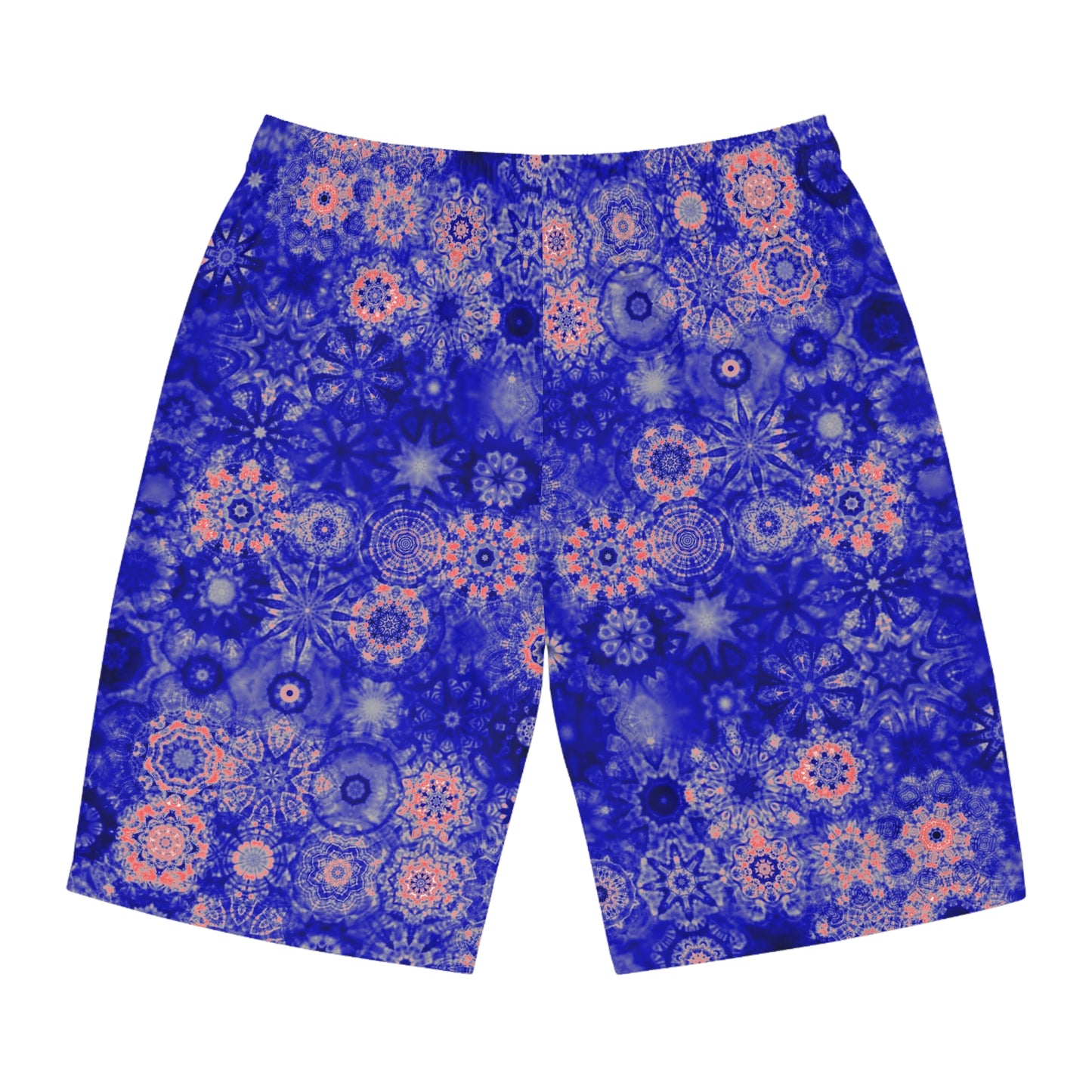 Galaxy Frog Cymatics Men's Board Shorts (AOP)